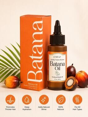 Batana Oil Healthy Volume Booster Hair & Scalp Treatment 2oz 60mL